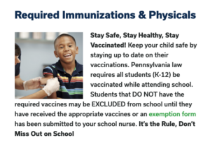 Immunizations