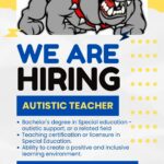 John Barry is hiring an Autistic Teacher